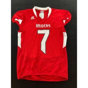 Russell‎ Athletic Raiders Football Jersey Red Number 7 Men's L G G
